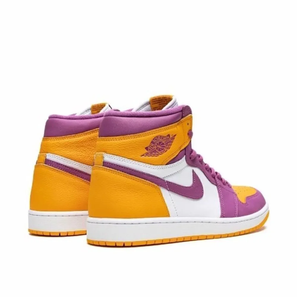 Jordan Air Jordan 1 Brotherhood Purple Yellow Sneakers Size 11,5